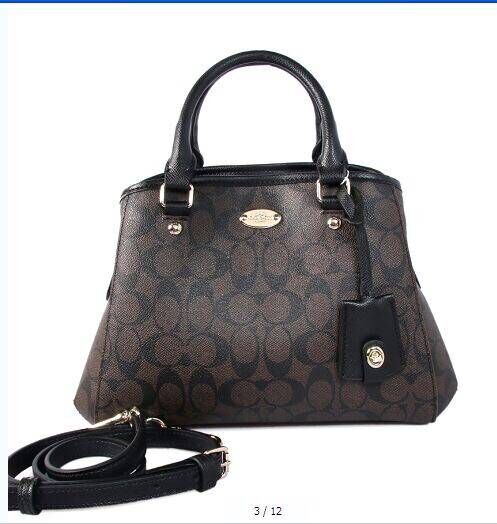 High Quality Brand Coach Prairie Satchel In Signature Canvas  High Quality Brand Coach Prairie Satchel In Signature Canvas